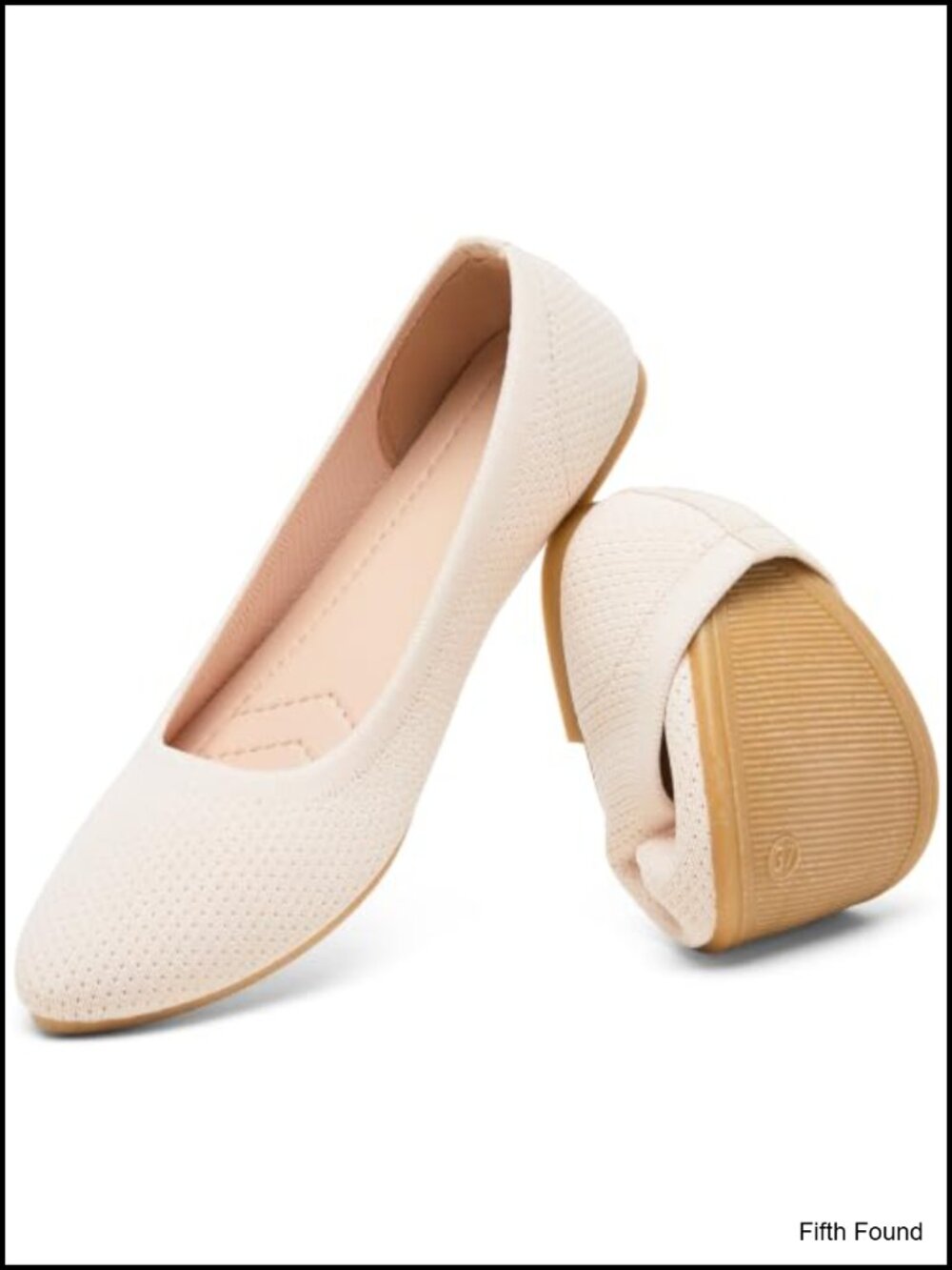 Women's Ballet Flats Pointed Toe Slip On Mesh Comfortable Dress Shoes